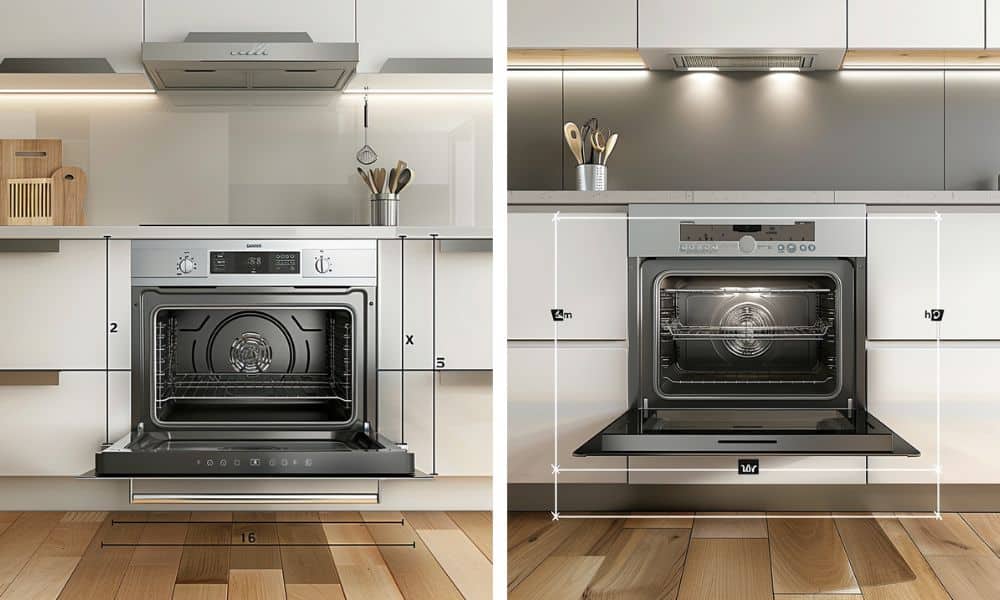 come prendere misure forno da incasso