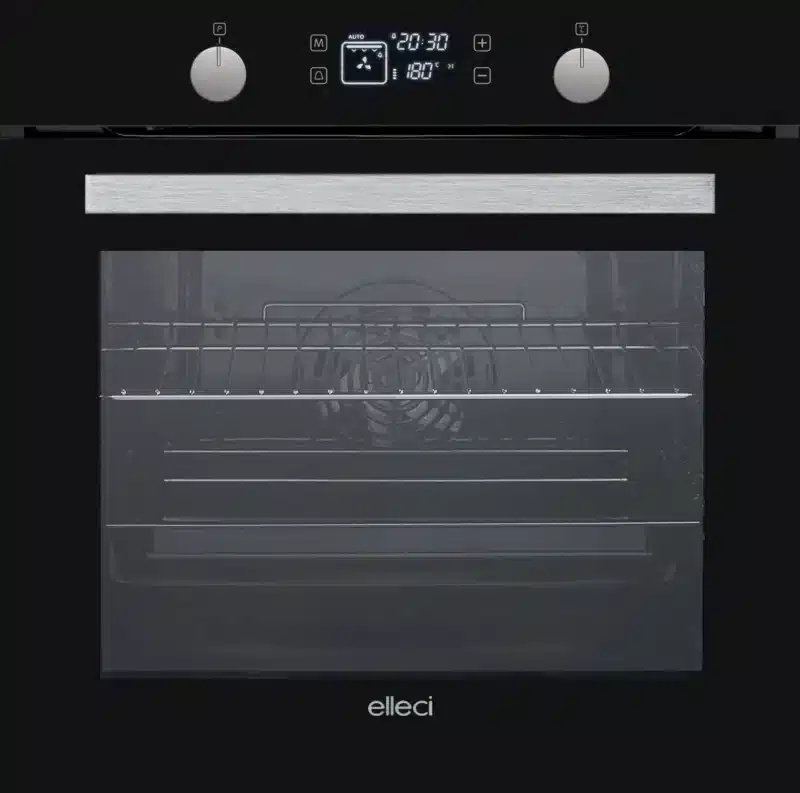Forno da incasso Elleci Leaf Total Black Glass Nero FKLP60286NS